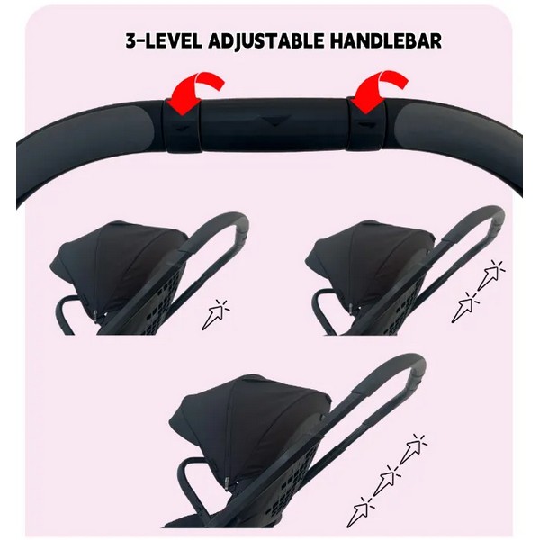 Продукт Babyhome Kinkong - Бебешка количка 2 в 1 - 0 - BG Hlapeta