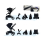 Продукт Babyhome Kinkong - Бебешка количка 2 в 1 - 17 - BG Hlapeta