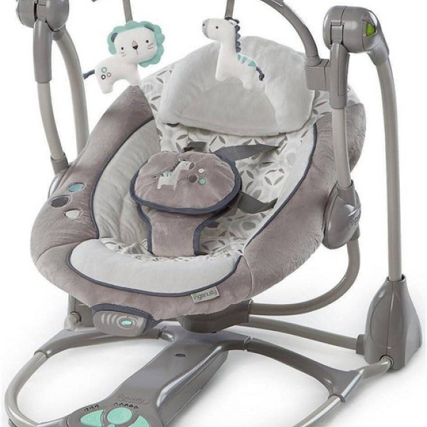 Продукт TEANTOYS Ingenuity ConvertMe Swing 2 Seat Seneca - Бебешка люлка и вибриращ шезлонг 2 в 1 - 0 - BG Hlapeta