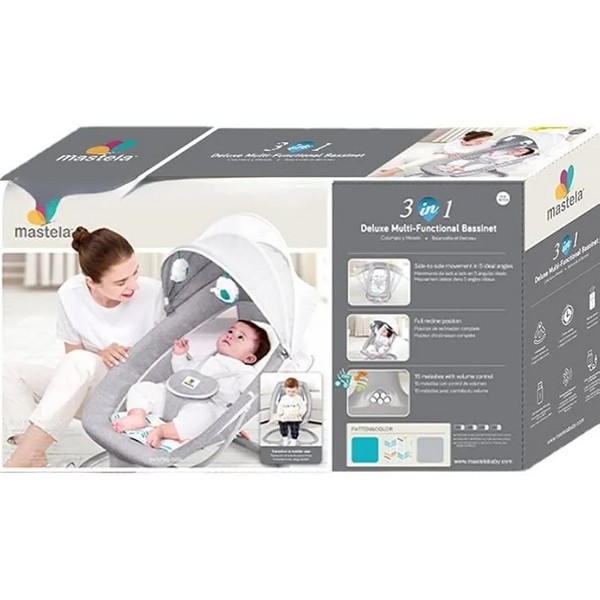 Продукт TEANTOYS - Бебешка люлка Mastela 3 в 1 Deluxe Multi-Functional - 0 - BG Hlapeta