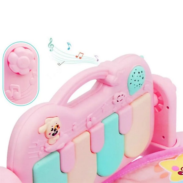 Продукт TEANTOYS - Бебешка музикална активна гимнастика с пиано и играчки - 0 - BG Hlapeta