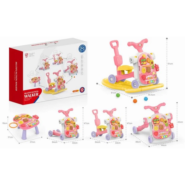 Babyhome - Бебешка проходилка 5 в 1 Multifunction Walker