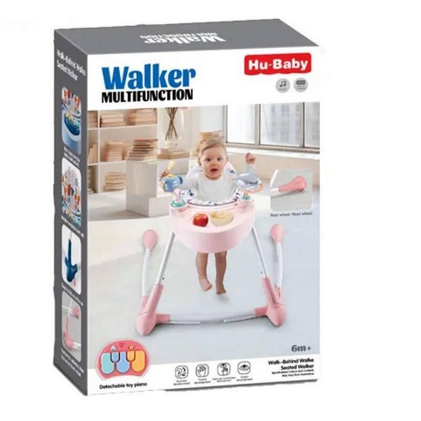 Продукт TEANTOYS - Бебешка проходилка с интерактивни играчки и музикално пиано - 0 - BG Hlapeta