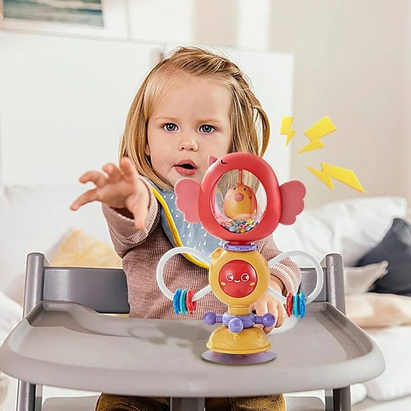 Продукт TEANTOYS - Бебешка сензорна играчка с вакуумна основа Птичка - 0 - BG Hlapeta
