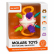 TEANTOYS - Бебешка сензорна играчка за гризане и въртене с животинче 1