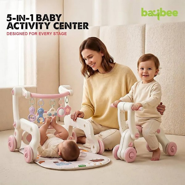 Продукт TEANTOYS Baybee - Бебешки център за активност 5 в 1 - 0 - BG Hlapeta