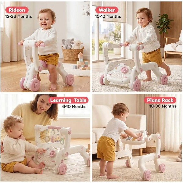 Продукт TEANTOYS Baybee - Бебешки център за активност 5 в 1 - 0 - BG Hlapeta