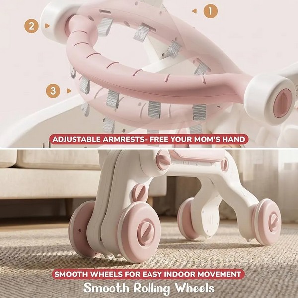 Продукт TEANTOYS Baybee - Бебешки център за активност 5 в 1 - 0 - BG Hlapeta