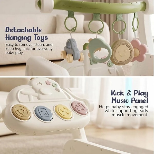 Продукт TEANTOYS Baybee - Бебешки център за активност 5 в 1 - 0 - BG Hlapeta