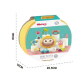 Продукт TEANTOYS Bibi - Бебешки комплект дрънкалки в куфарче 10 части - 1 - BG Hlapeta