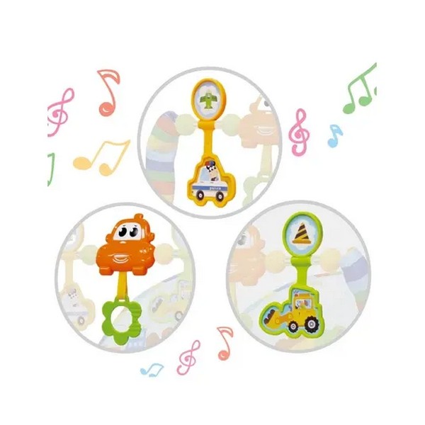 Продукт TEANTOYS - Бебешки шезлонг с вибрация, музика и висящи играчки - 0 - BG Hlapeta