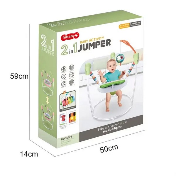 Продукт TEANTOYS - Бебешко бънджи с музика и светлини - 0 - BG Hlapeta