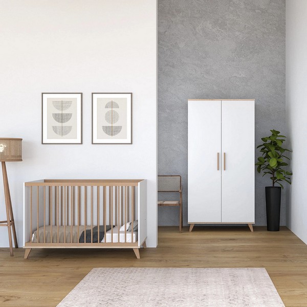 Продукт Faktum Flip White and Oak - Бебешко легло, 60x120 см - 0 - BG Hlapeta