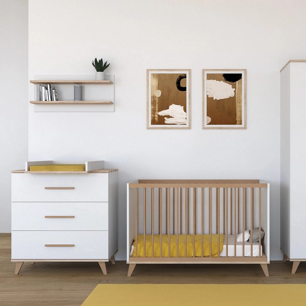 Продукт Faktum Flip White and Oak - Бебешко легло, 60x120 см - 0 - BG Hlapeta