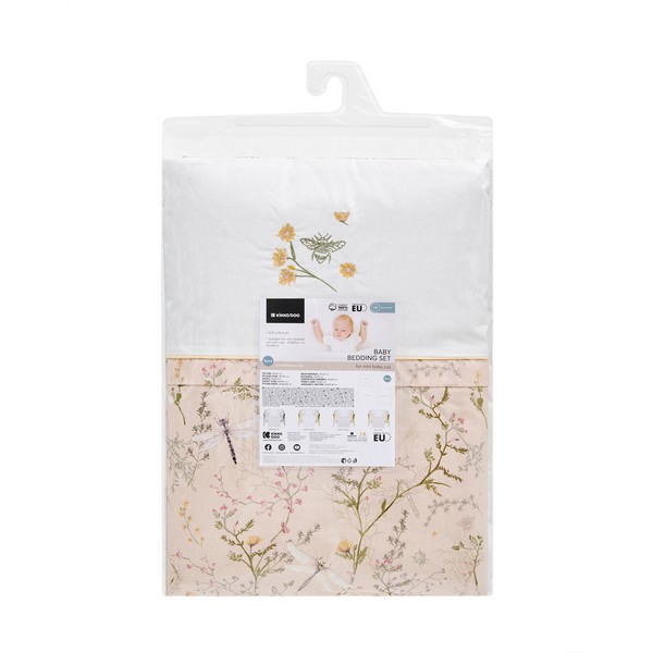 Продукт Kikkaboo Secret Garden - Бебешки спален комплект за мини-кошара 5ч - 0 - BG Hlapeta