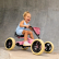 BERG Buzzy Pink - Картинг с педали с меки гуми
