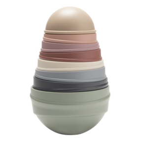 BIBS Wooby Pastel Rainbow - Мултиактивна Кула