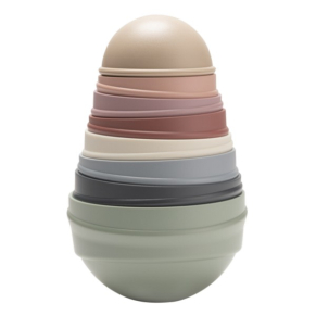 BIBS Wooby Pastel Rainbow - Мултиактивна Кула