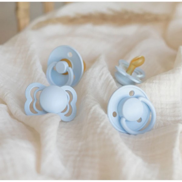 Продукт BIBS - Сет 4 Биберона 0-6 месеца Каучук и Силикон - 0 - BG Hlapeta