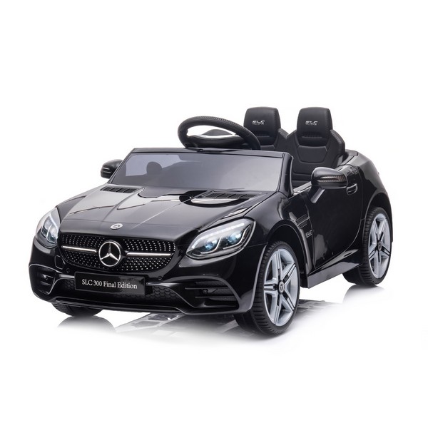 Продукт Акумулаторна кола - Mercedes Benz SLC300 с меки гуми и кожена седалка - 0 - BG Hlapeta