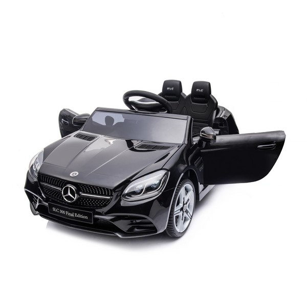 Продукт Акумулаторна кола - Mercedes Benz SLC300 с меки гуми и кожена седалка - 0 - BG Hlapeta