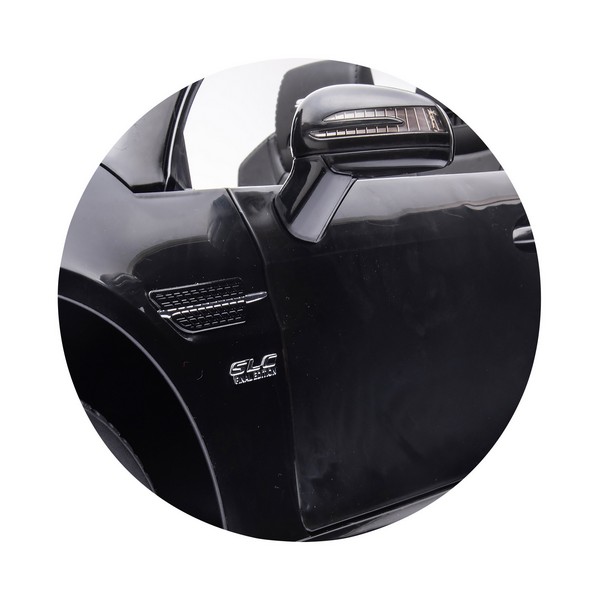 Продукт Акумулаторна кола - Mercedes Benz SLC300 с меки гуми и кожена седалка - 0 - BG Hlapeta