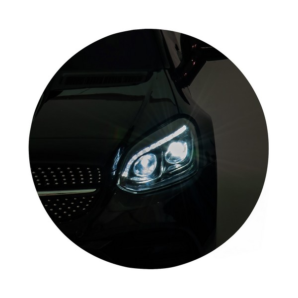 Продукт Акумулаторна кола - Mercedes Benz SLC300 с меки гуми и кожена седалка - 0 - BG Hlapeta