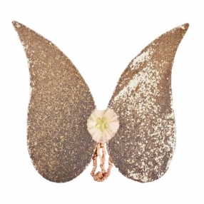 Robe Toy - Блестящи златни крила с пайети за приказни превъплъщения, 54 см Robe Toy - Блестящи златни крила с пайети за приказни превъплъщения, 54 см
