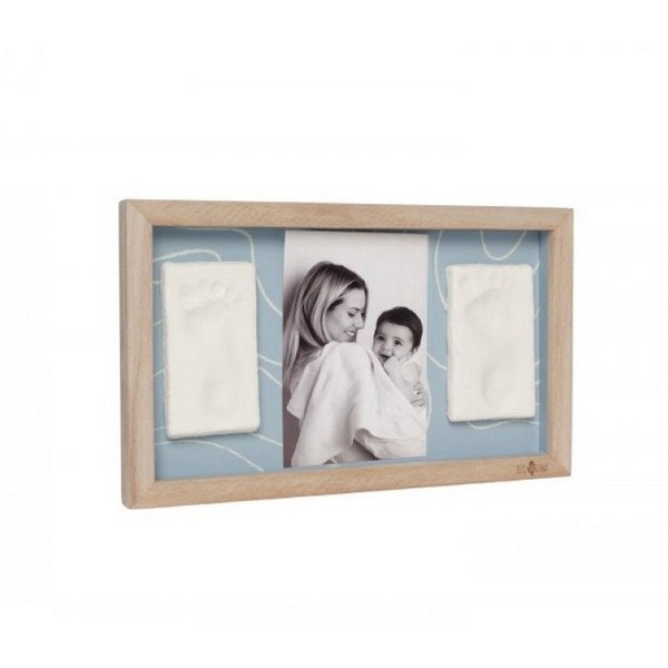Продукт Petit ARTichaut - Дървена рамка за 2 бебешки отпечатъка и снимка - 0 - BG Hlapeta