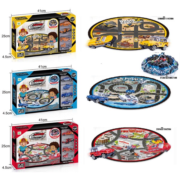 Продукт Gearbox Строителни машини - Подложка за игра с колички - 0 - BG Hlapeta