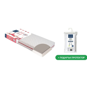 Candide - Матрак Следващ Растежа На Бебето 60X120x12 см. + подарък Candide Terry луксозен протектор