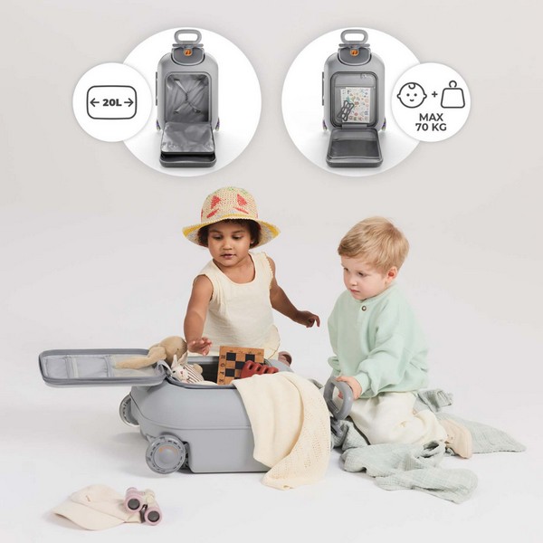 Продукт KinderKraft CABBY - Куфар със седалка - 0 - BG Hlapeta