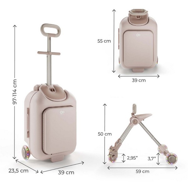 Продукт KinderKraft CABBY - Куфар със седалка - 0 - BG Hlapeta