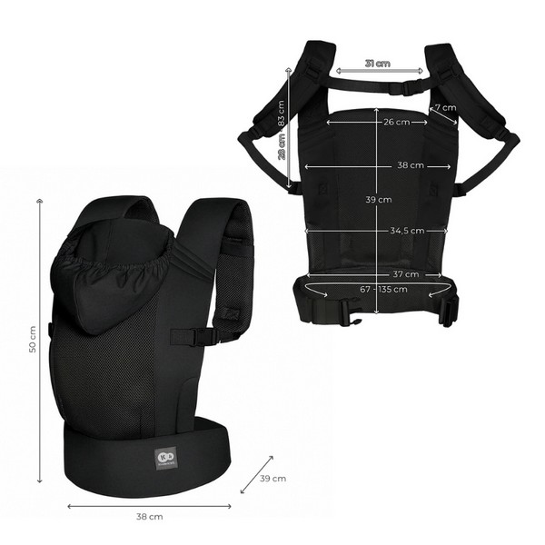 Продукт Kinderkraft CARRYBEE - Eргономична раница - 0 - BG Hlapeta