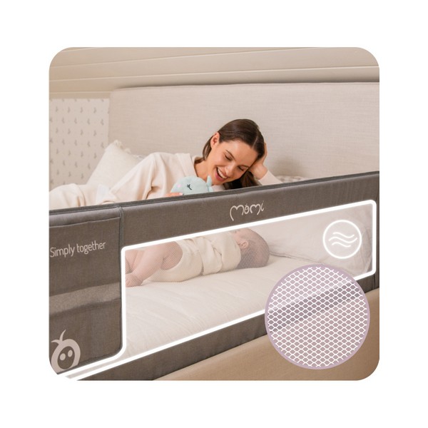 Продукт MoMi LEXI PLUS XL - Предпазна преграда за легло - 0 - BG Hlapeta
