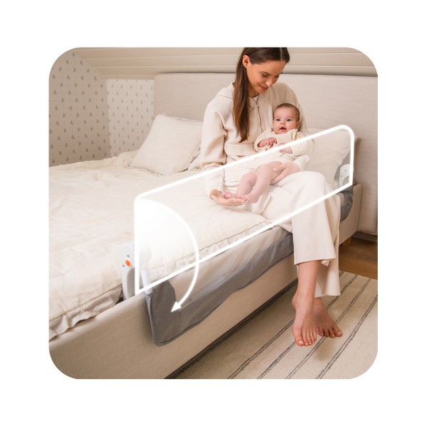 Продукт MoMi LEXI PLUS XL - Предпазна преграда за легло - 0 - BG Hlapeta