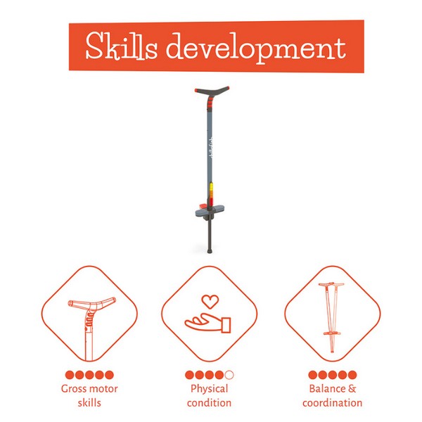 Продукт Chillafish Poogi Glow teen Papaya - Пого стик - 0 - BG Hlapeta