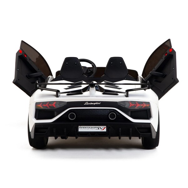 Продукт Двуместна лицензирана акумулаторна кола Lamborghini Aventador, 24V7AH, 600W, R/C 2.4 G, меки гуми - 0 - BG Hlapeta