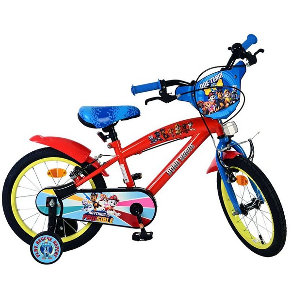 Продукт E&L Paw Patrol 16 инча - Детски велосипед с помощни колела - 0 - BG Hlapeta