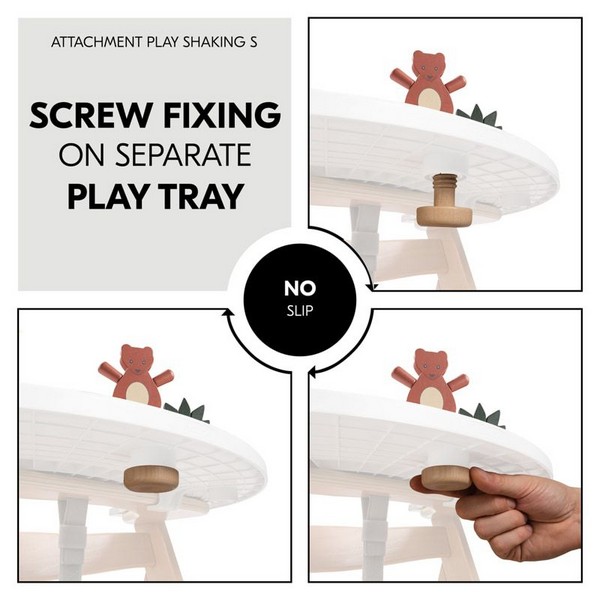 Продукт Hauck Play Shaking S Bear - Бебешка играчка за стол Alpha+, Beta+,Arketa - 0 - BG Hlapeta