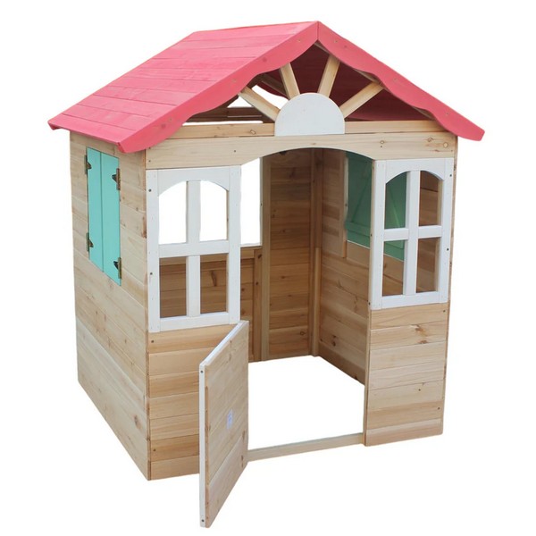 Продукт GINGER HOME - Детска дървена къщичка 115×102×129 см - 0 - BG Hlapeta