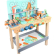 TEANTOYS - Дървена Детска Работилница с Инструменти 73 см