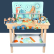 TEANTOYS - Дървена Детска Работилница с Инструменти 73 см