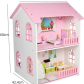 Продукт TEANTOYS - Дървена къща за кукли с мебели 2 етажа - 3 - BG Hlapeta