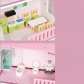 Продукт TEANTOYS - Дървена къща за кукли с мебели 2 етажа - 1 - BG Hlapeta