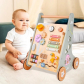 Продукт TEANTOYS - Дървена проходилка с многофункционален активити център перфектният помощник при първите стъпки! - 1 - BG Hlapeta