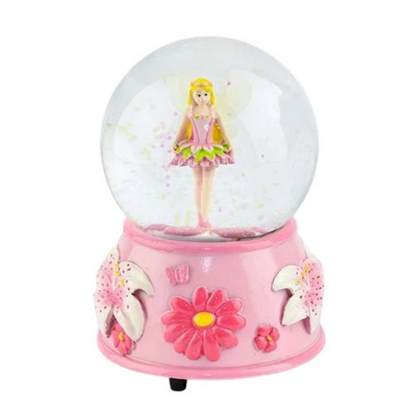 Продукт Robe Toy Fairy  - Декоративна снежна топка с музика, фея и блестящи частици - 0 - BG Hlapeta