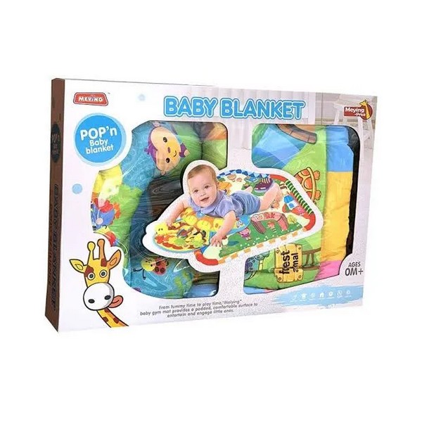 TEANTOYS - Детска активна гимнастика с възглавничка и образователно килимче