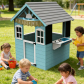 Продукт GINGER HOME - Детска дървена къща за игра с кухня – 110×103×137 см - 2 - BG Hlapeta