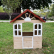 GINGER HOME - Детска дървена къщичка 115×102×129 см